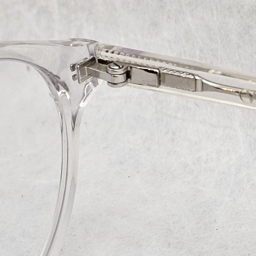 EUC‎ Warby Parker Farris 500 Clear Crystal Eyeglasses Frame 50-18-140 Eyewear